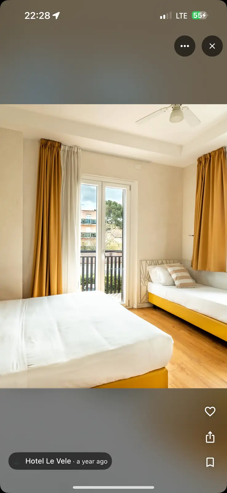 Warm modern rooms